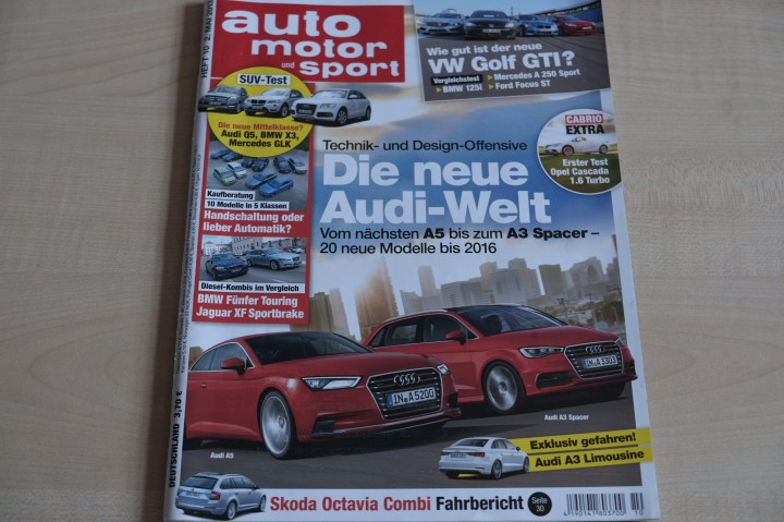 Deckblatt Auto Motor und Sport (10/2013)